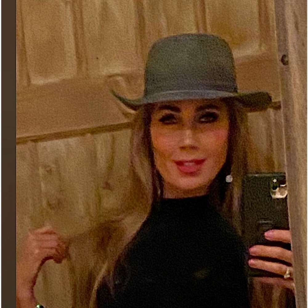 Vince Canute grey flannel hat